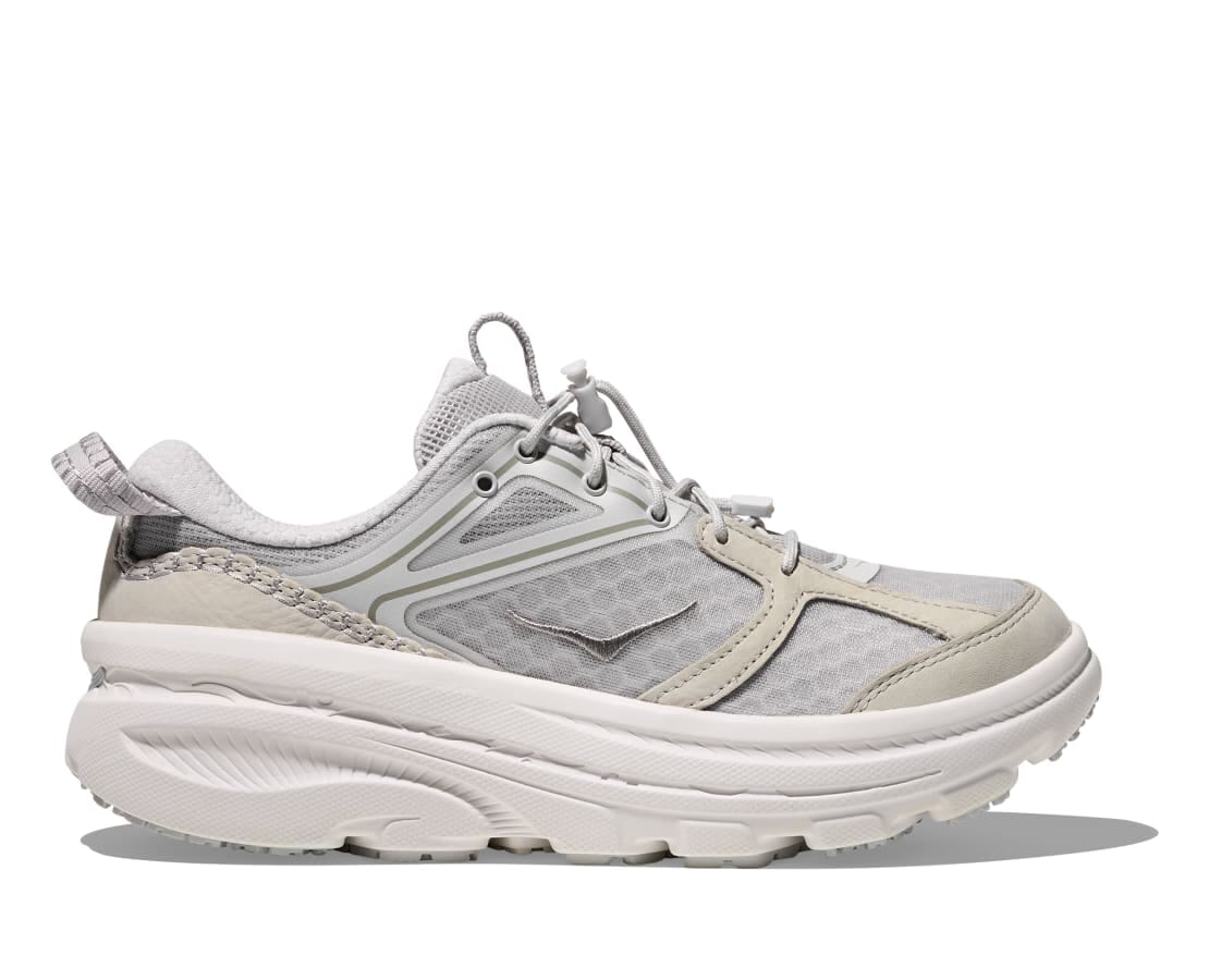 Hoka Unisex Bondi B3LS Road Running Shoes Cosmic Grey / White US M7.5/W8.5 EU40⅔ 