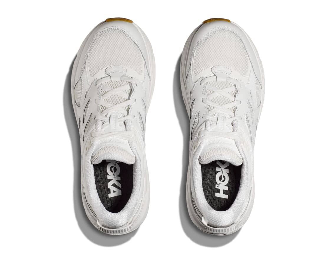 Hoka Unisex Clifton L Athletics Road Running Shoes White / White US M8.5/W9.5 EU 42 