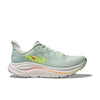 Hoka Women's Clifton 10 Road Running Shoes Sea Glass / Neon Flame Regular (B) US 6.5