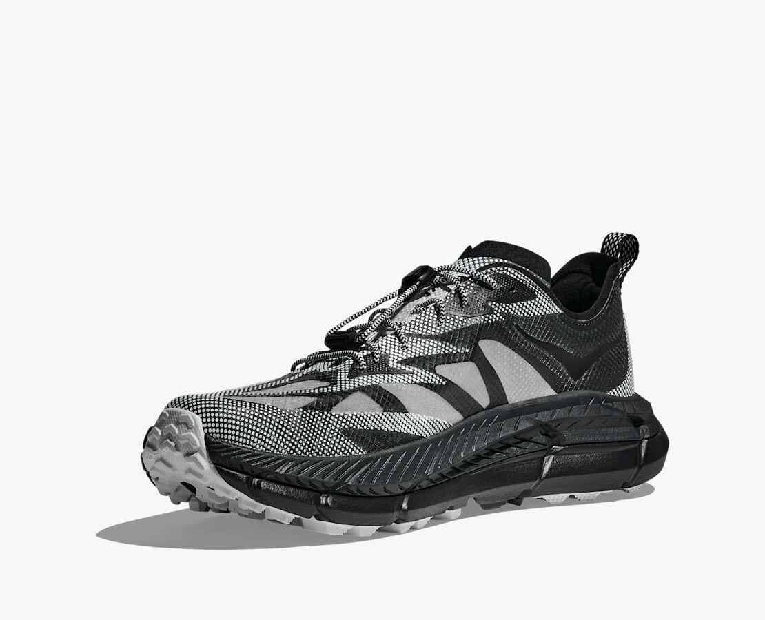 Hoka Unisex Stealth/Tech Mafate Speed 4 Lite Trail Running Shoes 