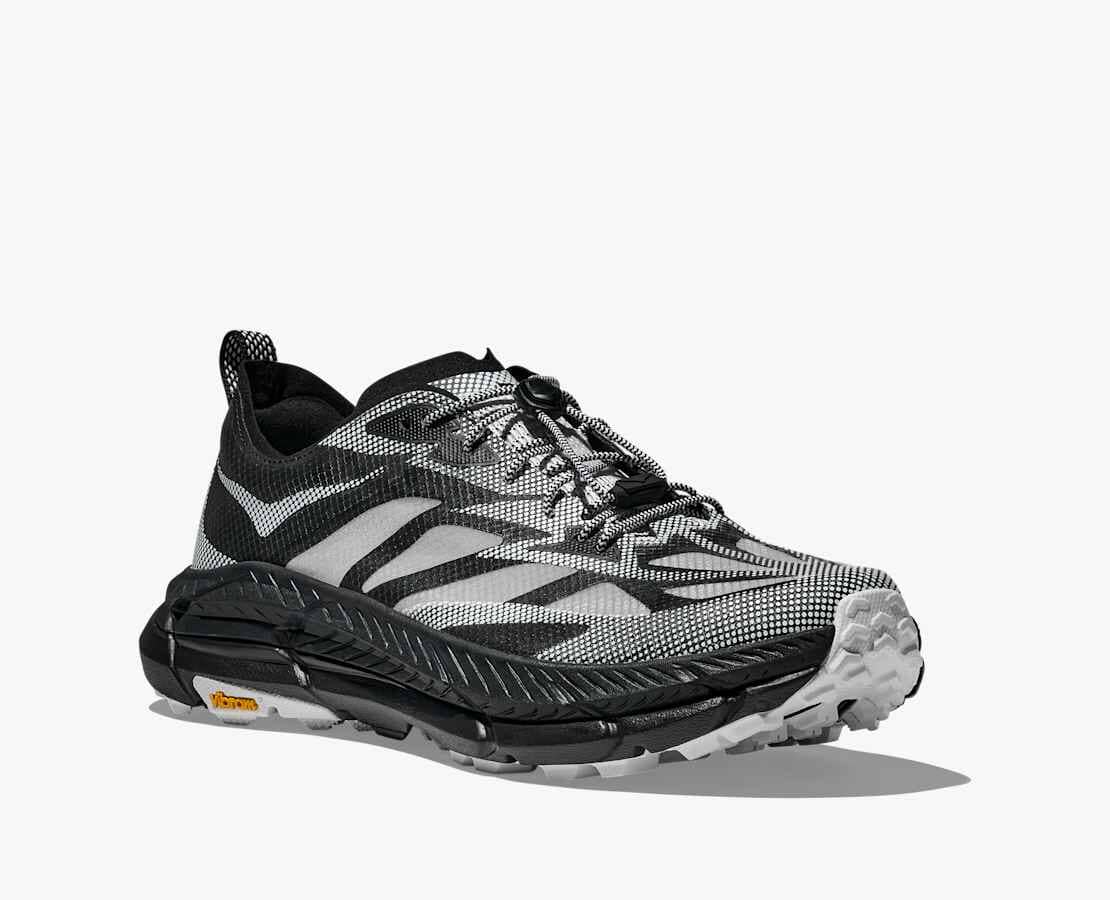 Hoka Unisex Stealth/Tech Mafate Speed 4 Lite Trail Running Shoes 
