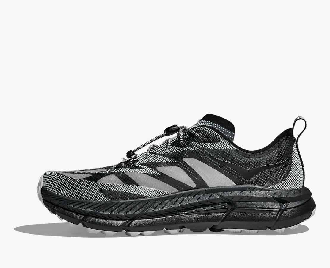 Hoka Unisex Stealth/Tech Mafate Speed 4 Lite Trail Running Shoes 