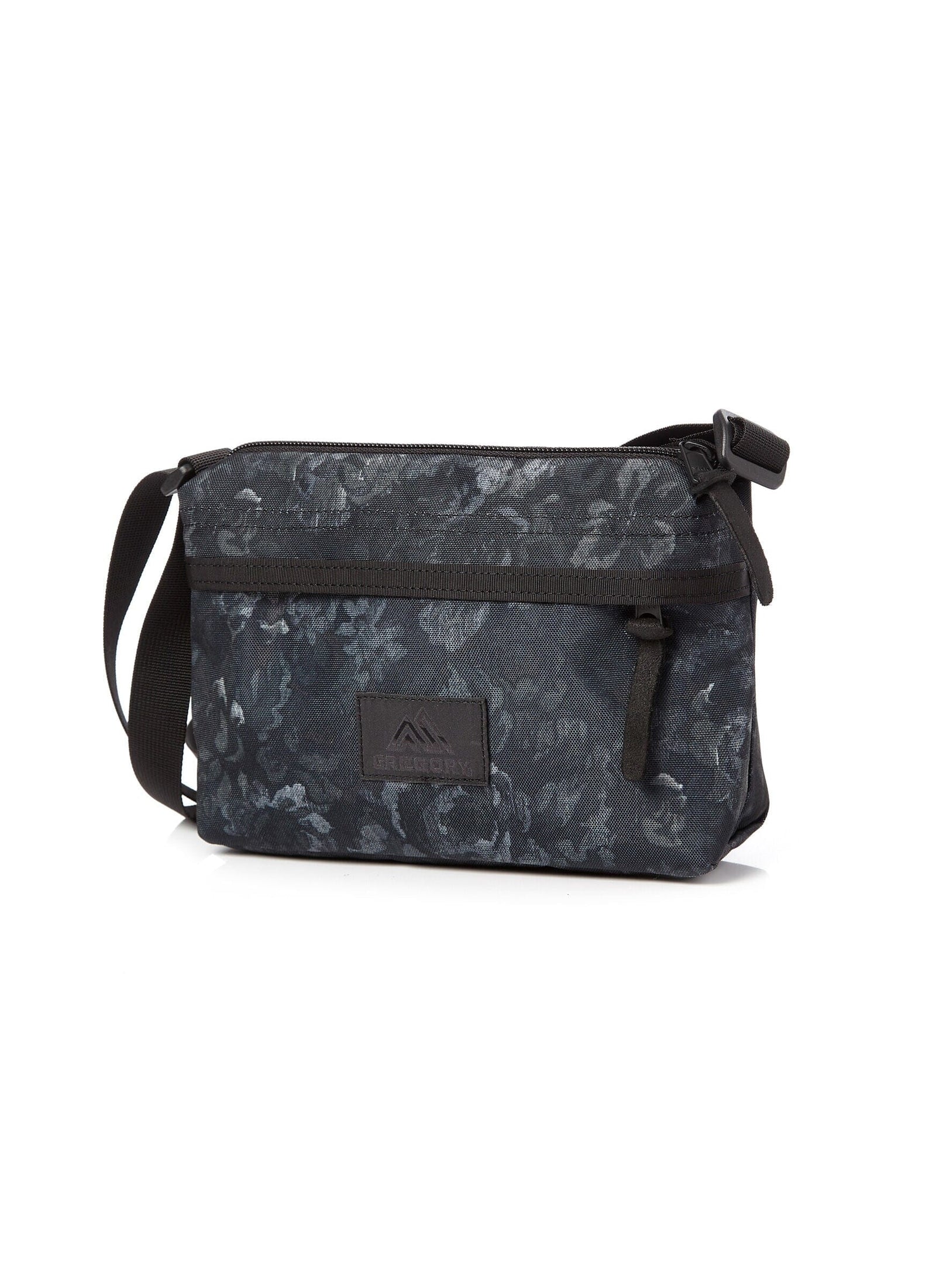 Gregory Envelope Shoulder Messenger Bag Black Tapestry 
