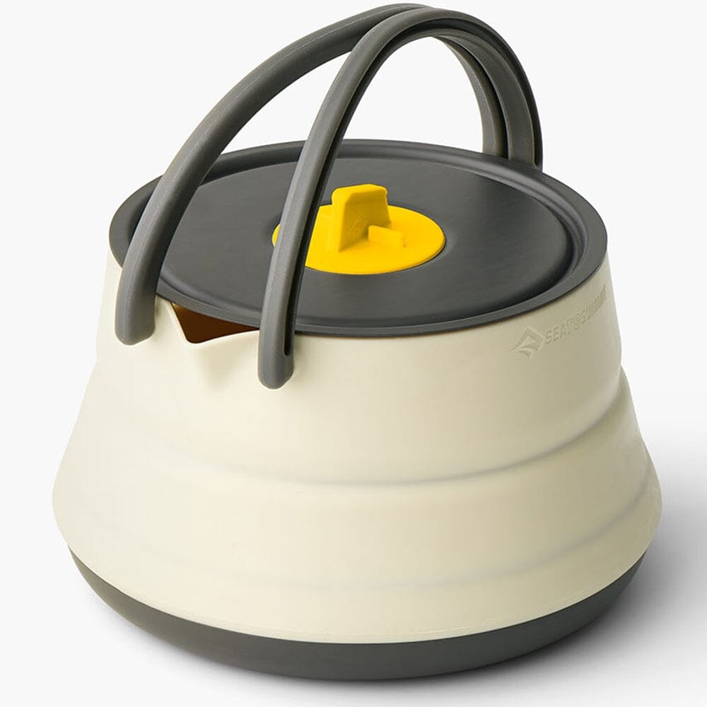 Sea to Summit Frontier Ultralight Collapsible Kettle with Sack− 1.1L Bone White 