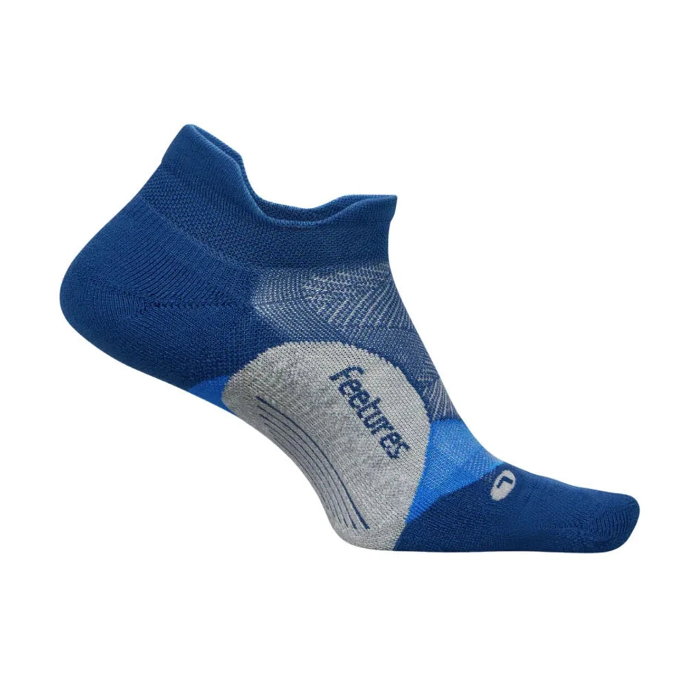 Feetures Elite Light Cushion No Show Tab Socks Navy Mist Small 