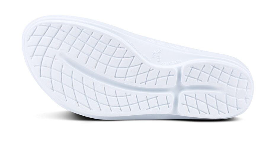 OOFOS Women's OOlala Sandal - White 