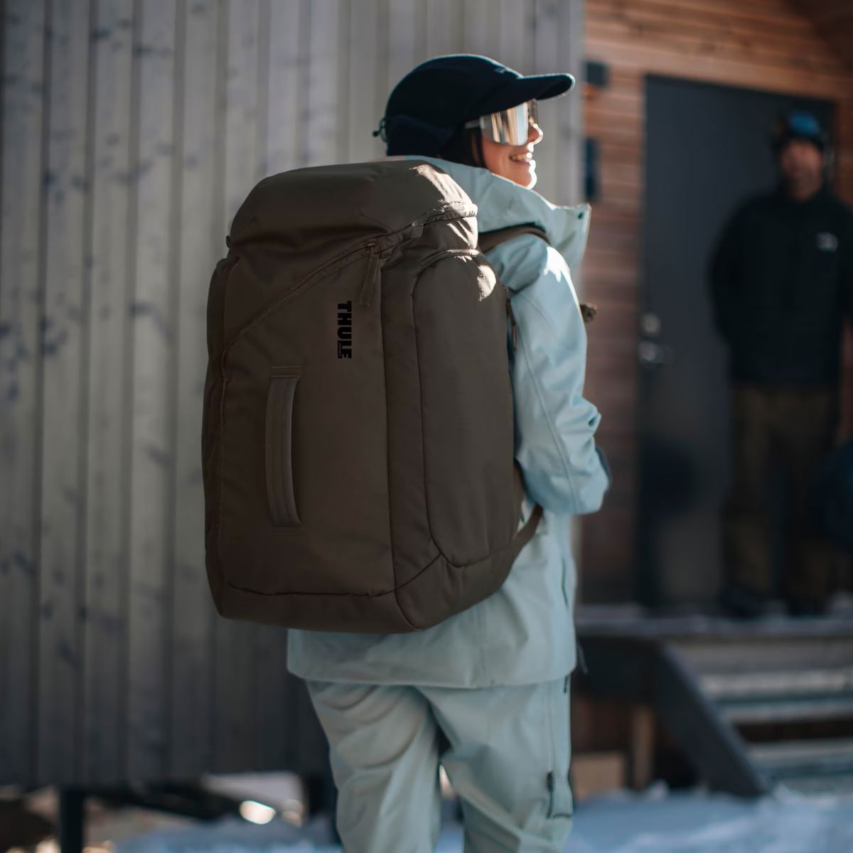Thule RoundTrip Snowboard and Ski Boot Backpack 60L 