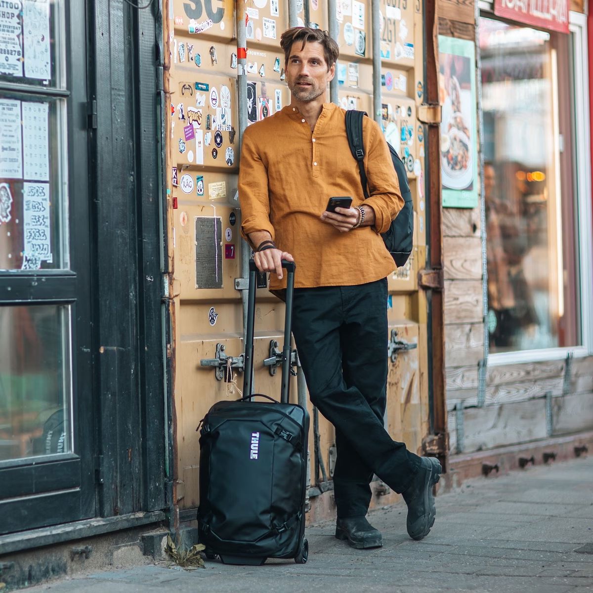 Thule Chasm Carry On Wheeled Duffel Suitcase 