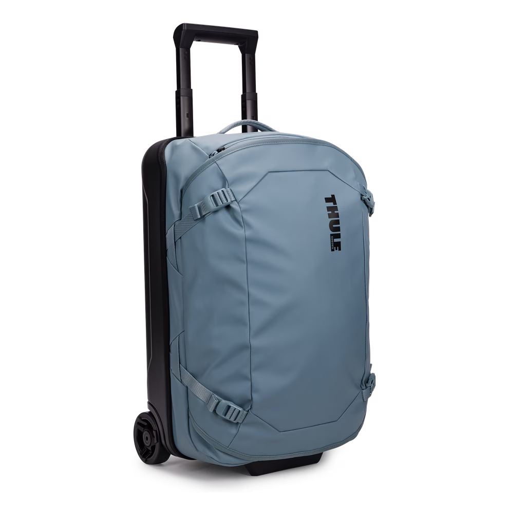 Thule Chasm Carry On Wheeled Duffel Suitcase Pond Gray 