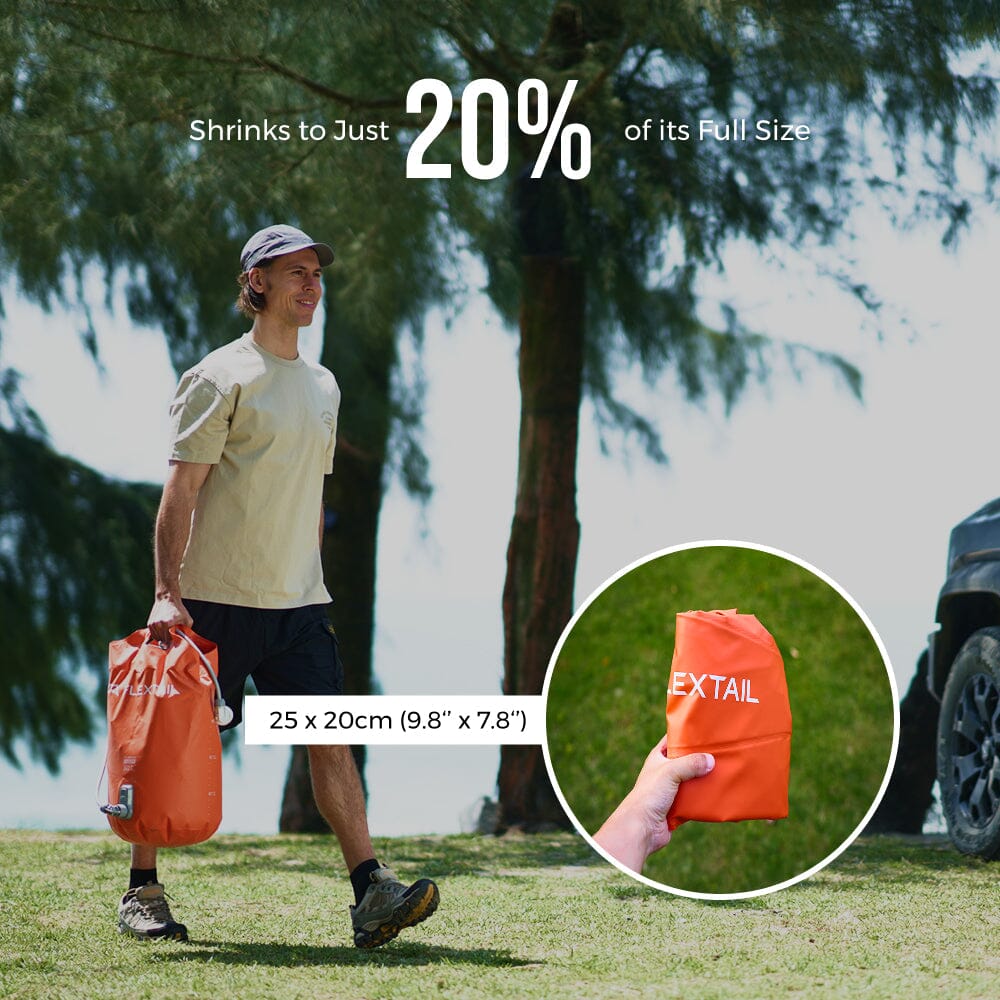 Flextail Tiny Shower Bag & Bucket 20 L 