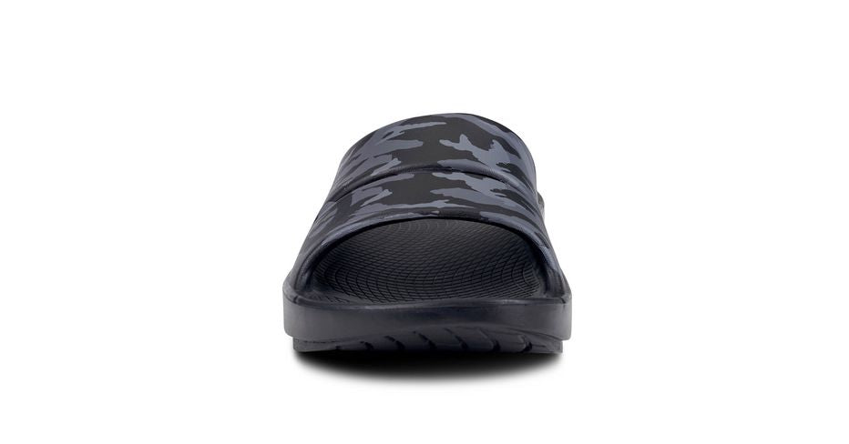 OOFOS Unisex OOahh Sport Slide Sandal - Black Camo 