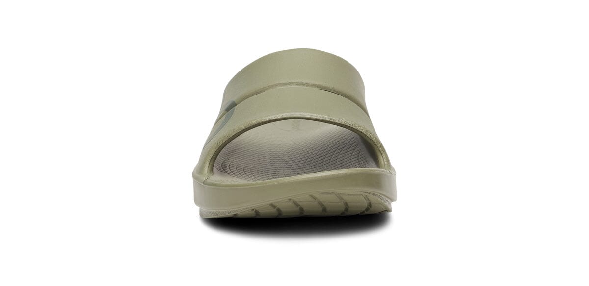 OOahh Sport Slide Sandal - Foliage Matrix front view