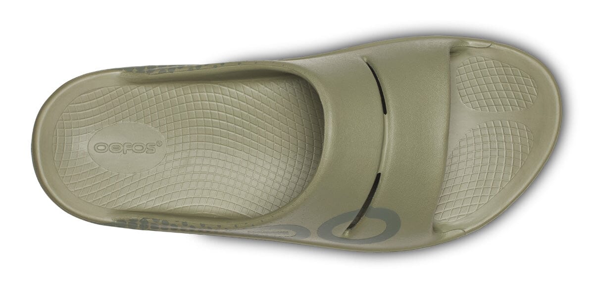 OOahh Sport Slide Sandal - Foliage Matrix top view
