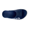 OOFOS Unisex OOahh Sport Slide Sandal - Navy Matrix 