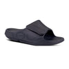OOFOS Unisex OOahh Sport Flex Slide Sandal - Matte Black Matte Black US M8/W10 EU 41 