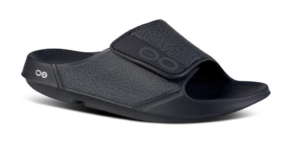OOFOS OOahh Unisex ブラック M10/W12 OOFOS Oofos OOahh Sandal Black