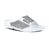 OOFOS Unisex OOahh Sport Flex Limited Slide Sandal - White Labyrinth White Labyrinth US M8/W10 EU 41 