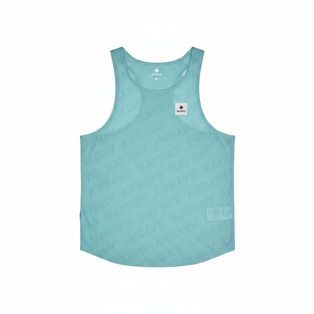 Saysky Men's Reactive Flow Singlet Blue Logo XS 