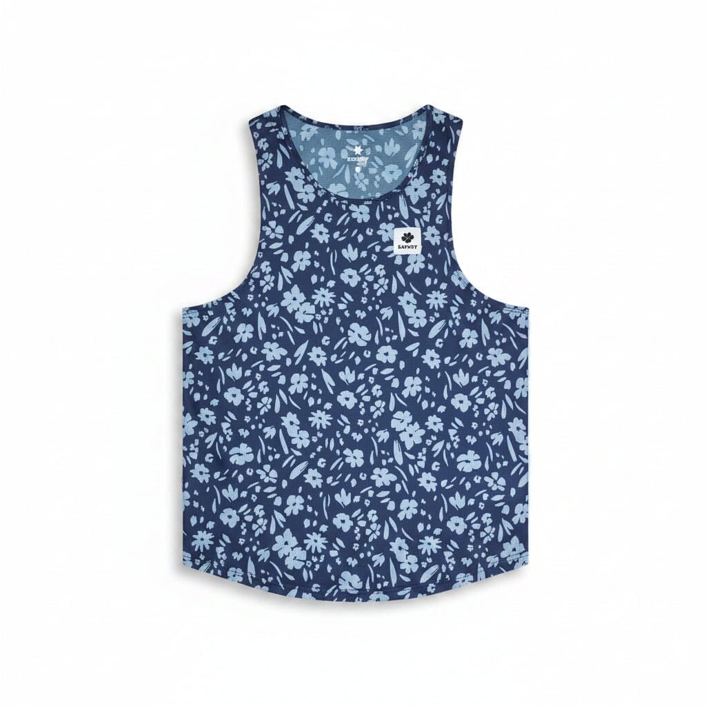 Saysky Men's Flower Combat Singlet Blue Flower XS 