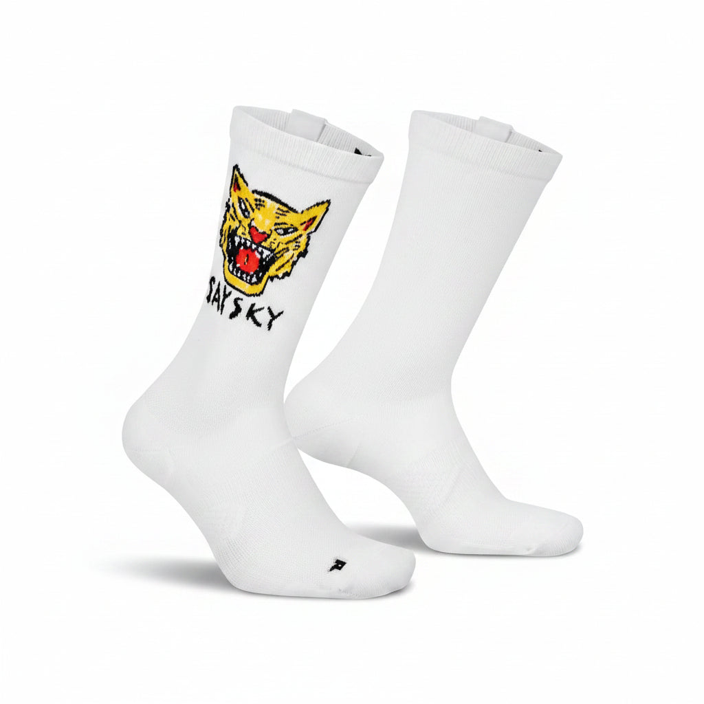 Saysky Combat High Socks White SM 