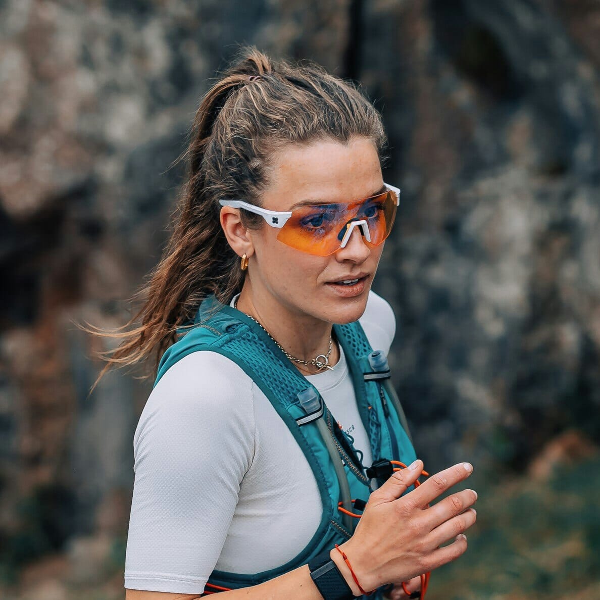 Sungod Ultra 8KO glasses Matte Black / Iris HV Blue 