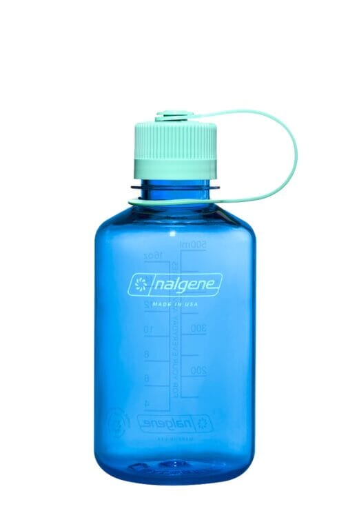 Nalgene 16oz Narrow Mouth Sustain Water Bottle Cornflower Blue 
