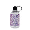 Nalgene 16oz Narrow Mouth Sustain Water Bottle Zebra 