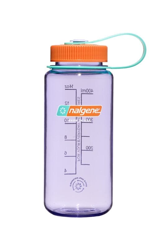 Nalgene 16oz Wide Mouth Sustain Water Bottle Amethyst 
