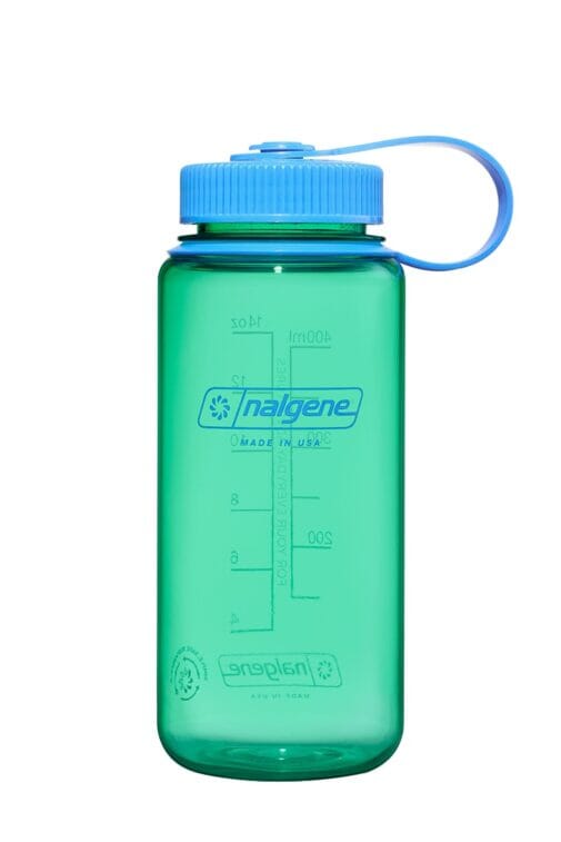 Nalgene 16oz Wide Mouth Sustain Water Bottle Pastel Green 