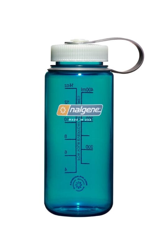 Nalgene 16oz Wide Mouth Sustain Water Bottle Trout Green 