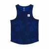 Saysky Men's Flower Combat Singlet Blue Flower XS 