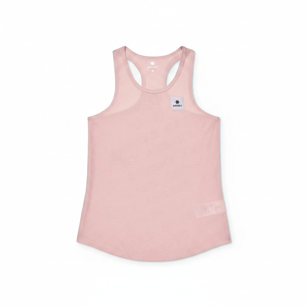Saysky Women's Reactive Flow Singlet Pink Logo XS 