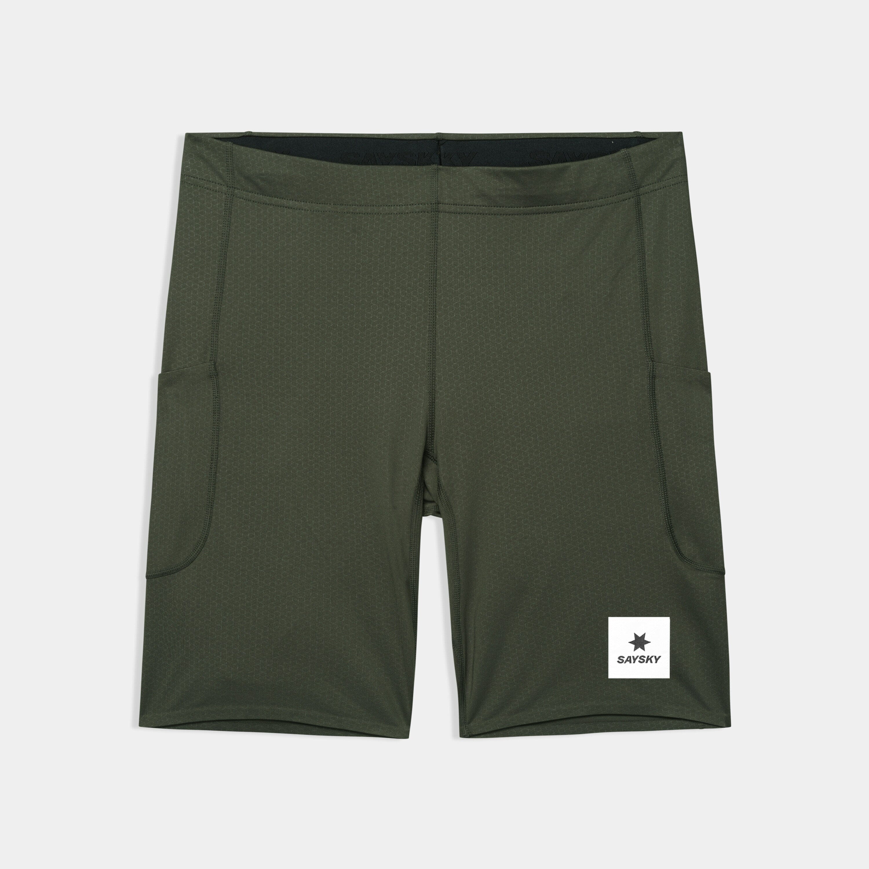 Saysky Men's Combat+ Short Tights 9'' Green S