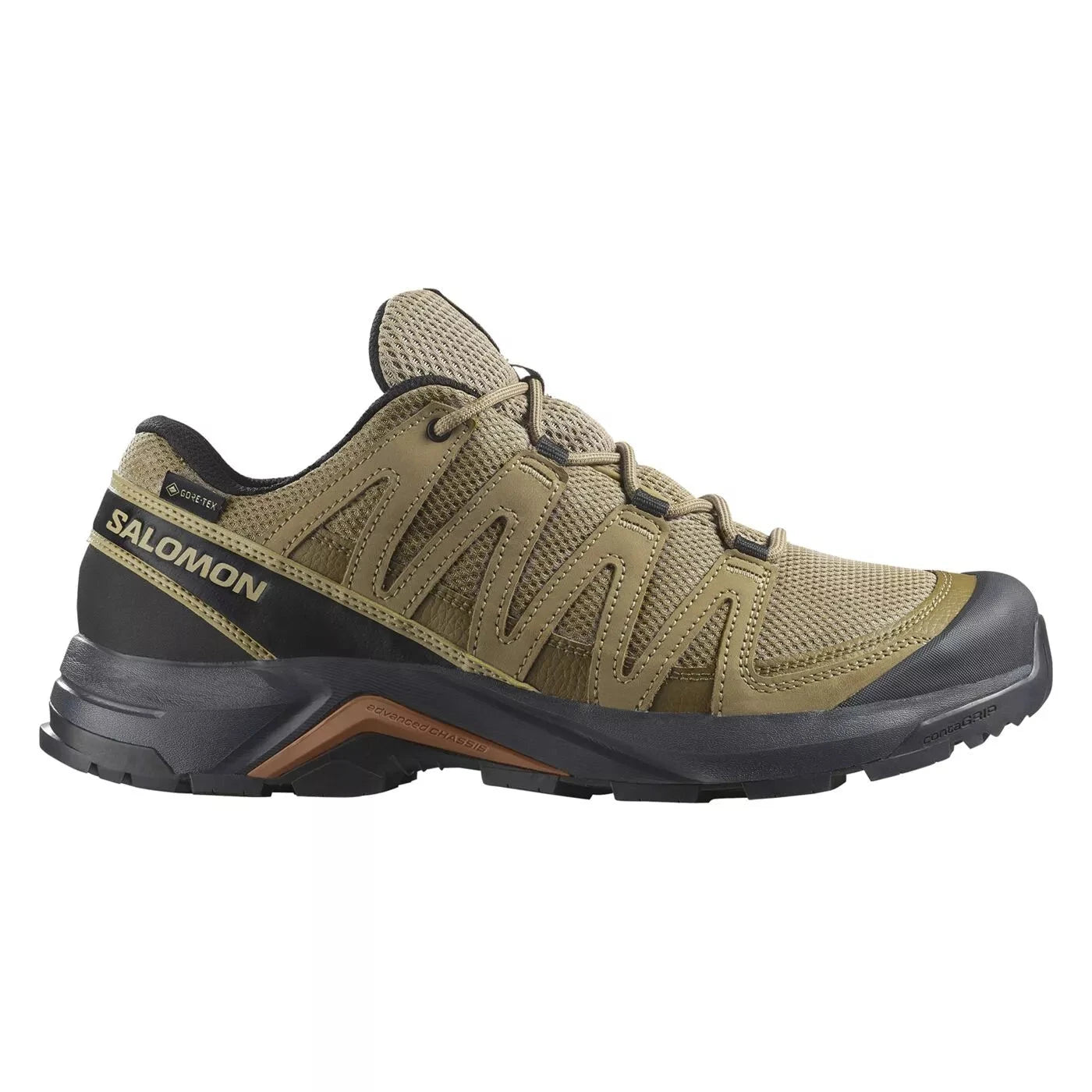 Salomon X-Adventure Recon GTX Men's Hiking Shoes Kelp/Kelp/Sierra US 9 