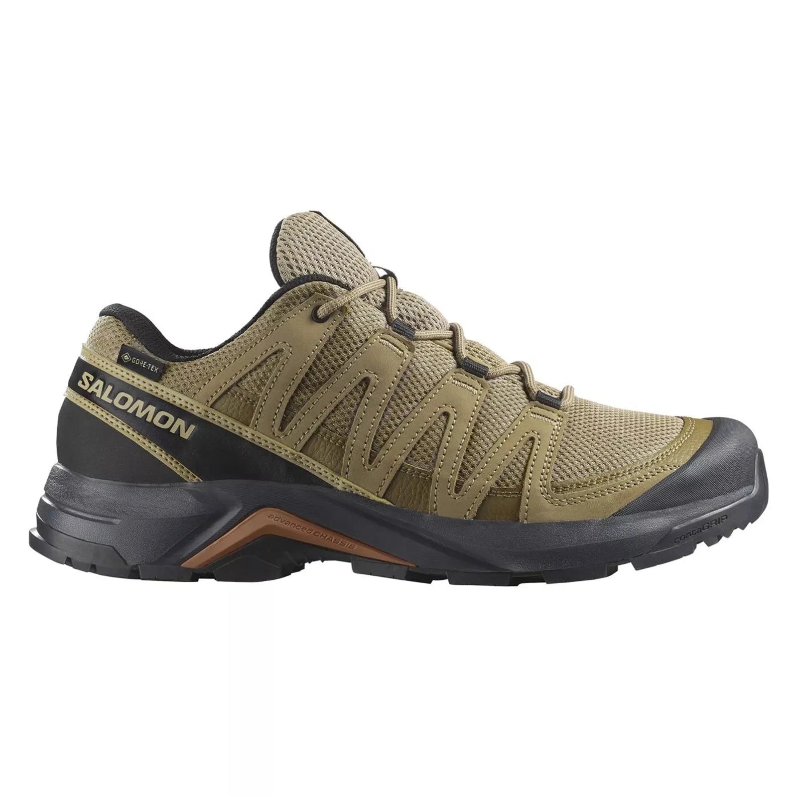 Salomon X-Adventure Recon GTX Men's Hiking Shoes Kelp/Kelp/Sierra US 9 