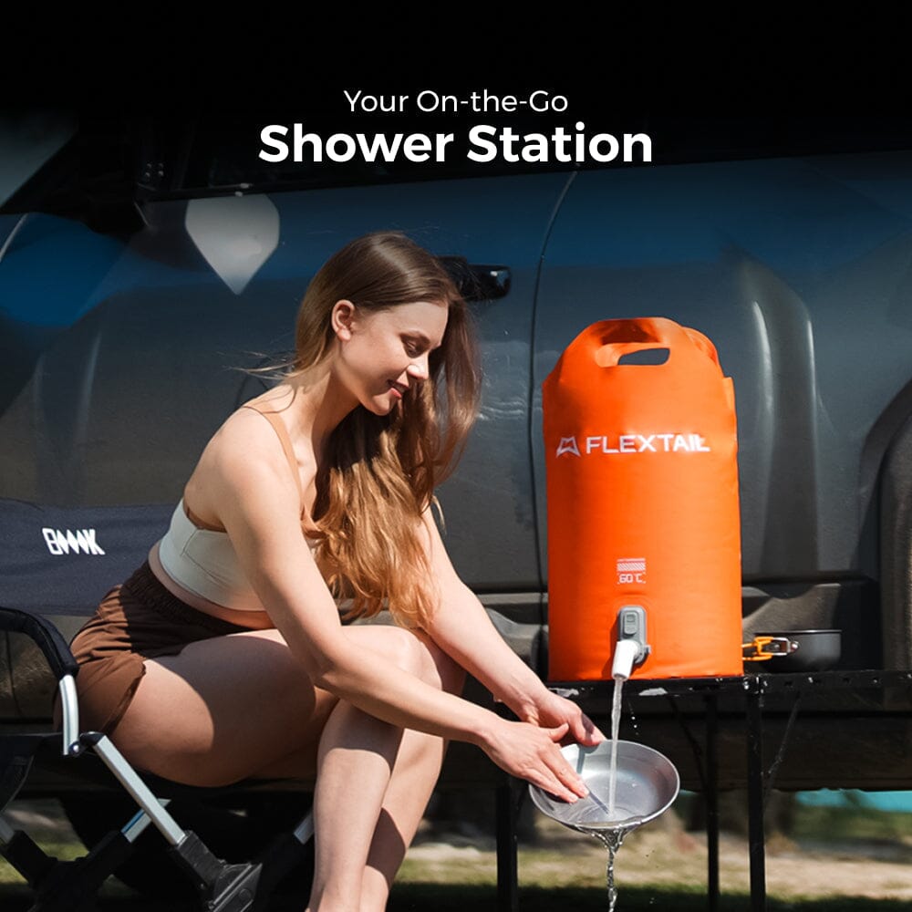 Flextail Tiny Shower Bag & Bucket 20 L 