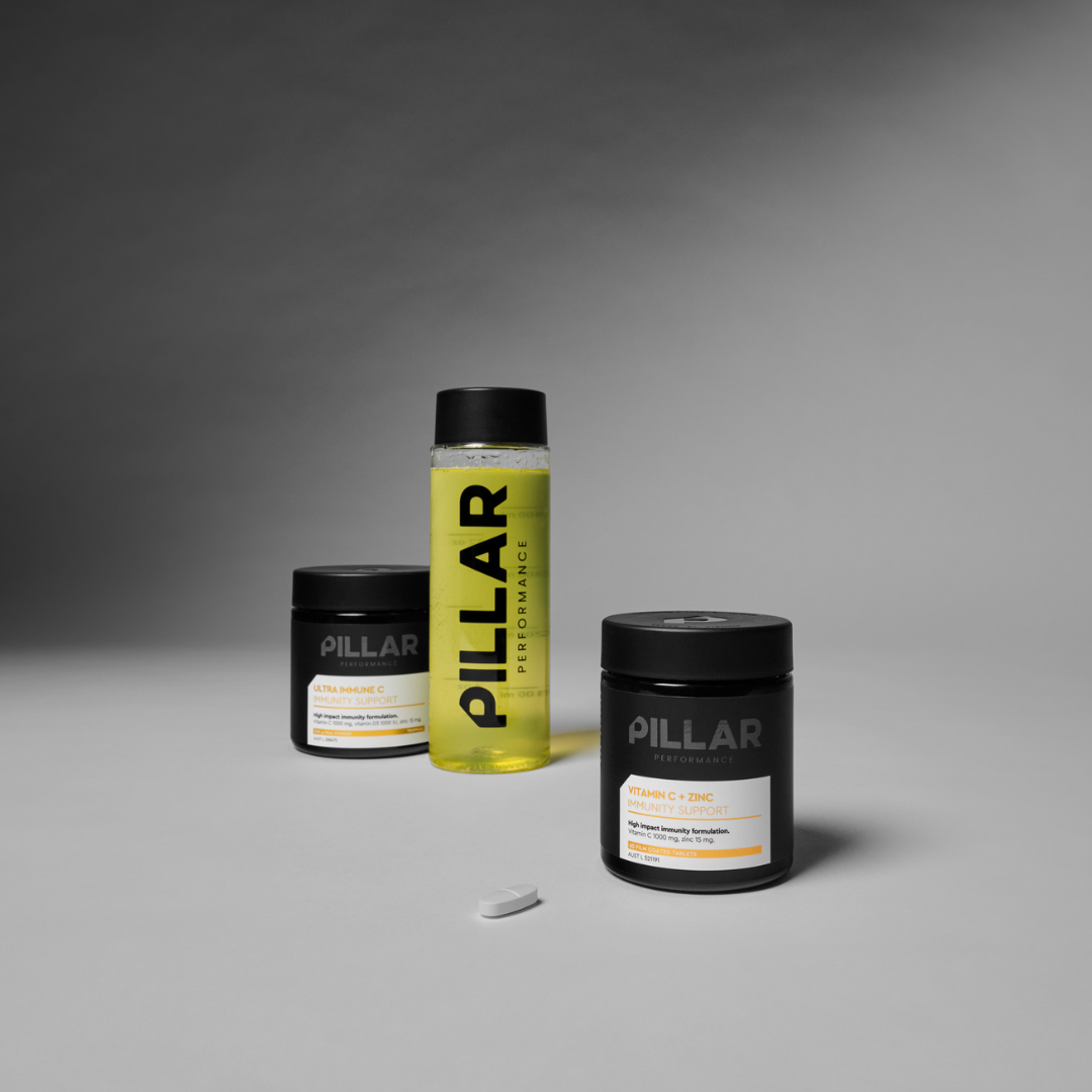 PILLAR Vitamin C + Zinc 60 Tablets