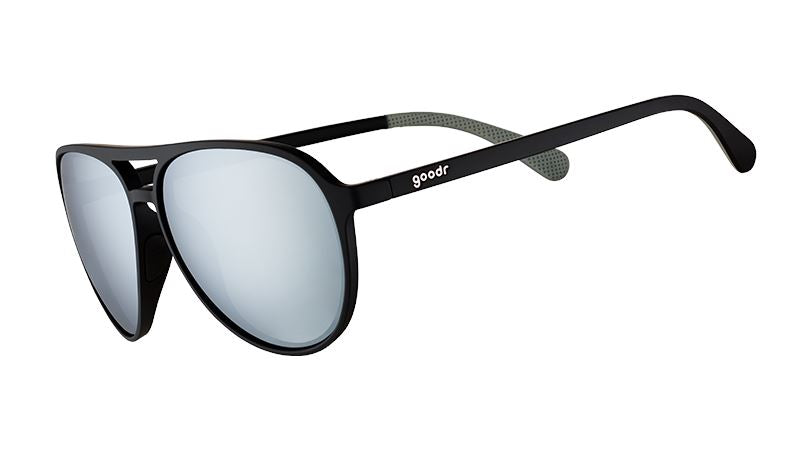 goodr MACH G - Sports Sunglasses - Add the Chrome Package Default One Size 