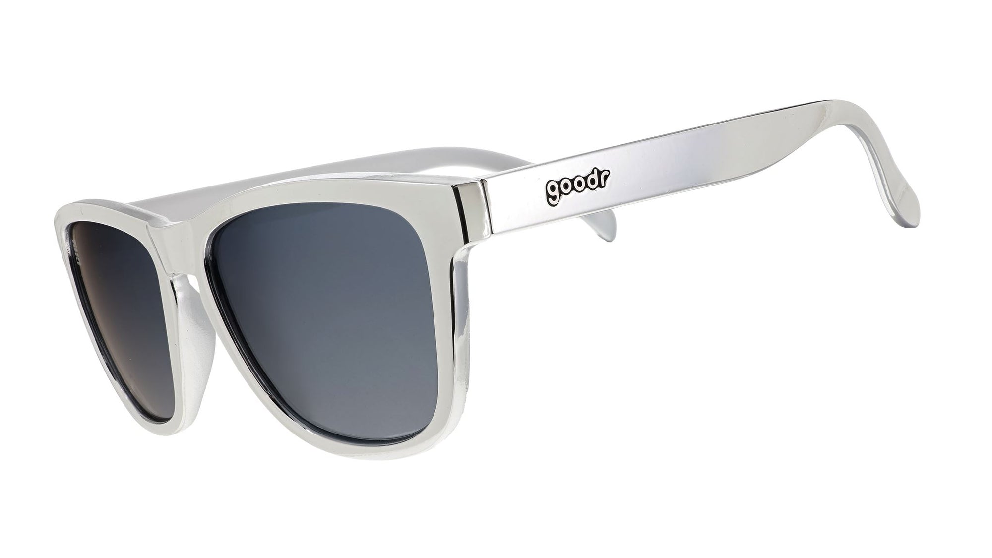 goodr OG - Sports Sunglasses - Chrome by Midnight Default One Size 