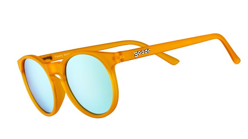 goodr Circle G - Sports Sunglasses - Freshly Baked Man Buns 