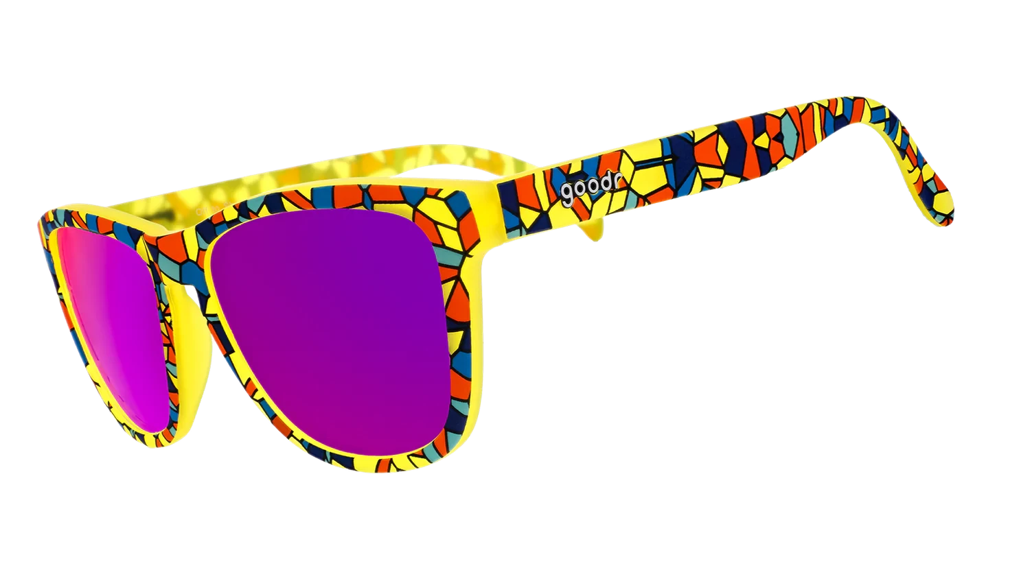 goodr OG - Sports Sunglasses - Off to Shatter Island Default One Size 