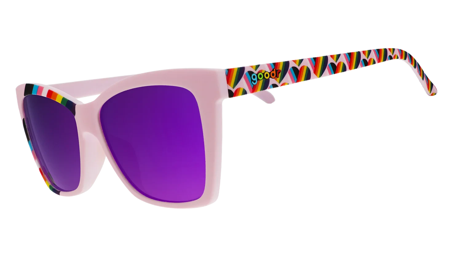 goodr Pop G - Sports Sunglasses - Our Gay Agenda Default One Size 