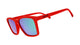 goodr LFG - Sports Sunglasses - The Devil's Ketchup 