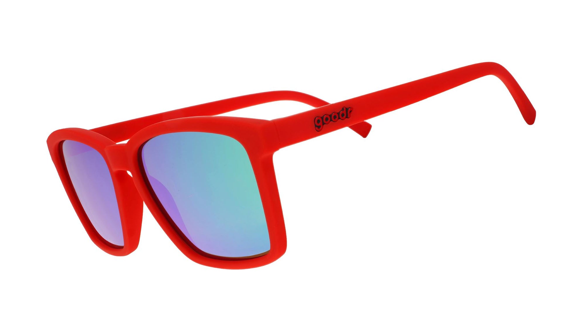 goodr LFG - Sports Sunglasses - The Devil's Ketchup 