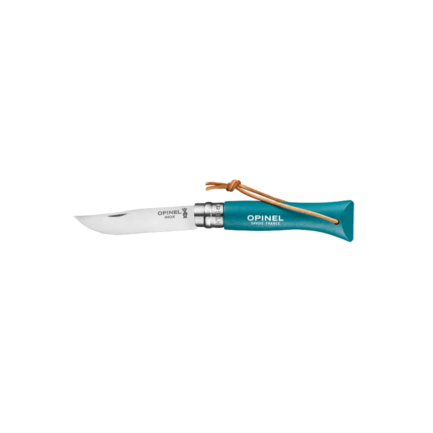 Opinel Pocket Knife N°06 Bushwhacker Turquoise 