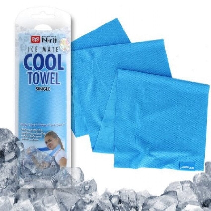 N-rit Ice Mate Cool Towel Single - Blue