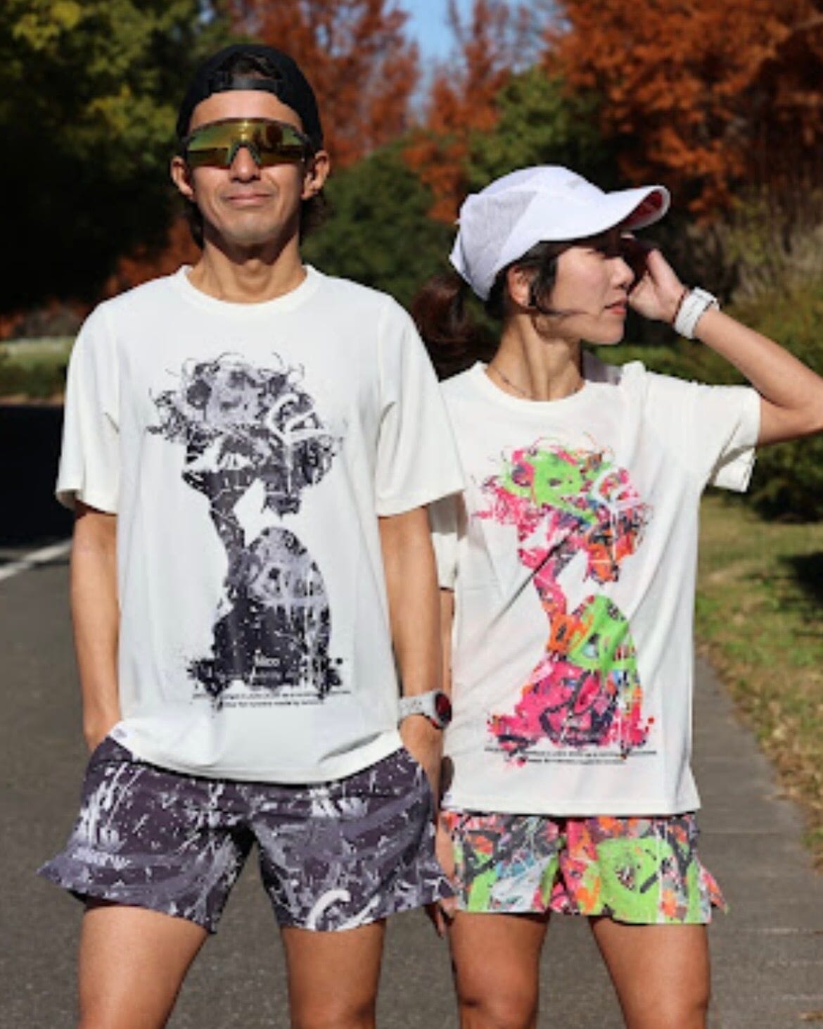 JINGER Unisex Running T-Shirt J-1051 