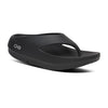 OOFOS Unisex OOriginal PLUS Thong Sandal - Black Black US M3/W5 EU 36 