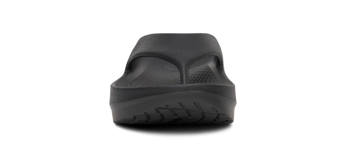OOFOS Unisex OOriginal PLUS Thong Sandal - Black 