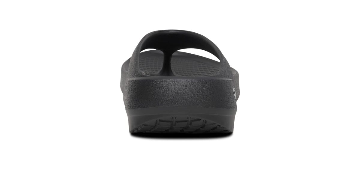 OOFOS Unisex OOriginal PLUS Thong Sandal - Black 